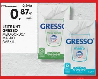 Continente Bom dia Leite gresso promoção