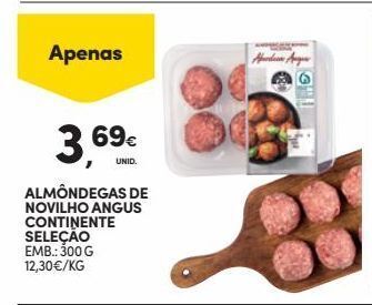 Continente Bom dia Almôndegas promoção
