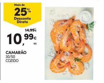 Continente Bom dia Camarão promoção