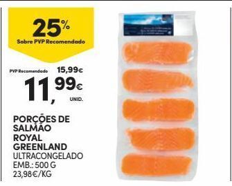 Continente Bom dia Salmão promoção