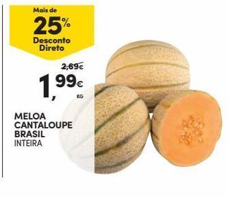Continente Bom dia Melão promoção