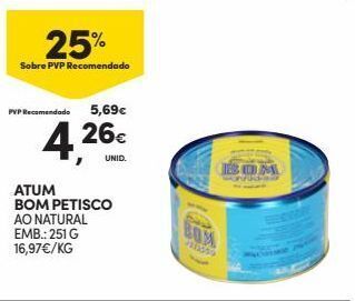 Continente Bom dia Atum em lata bom petisco promoção