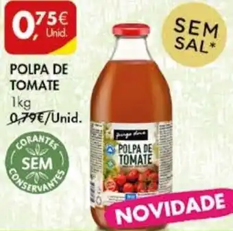 Pingo Doce Polpa de Tomate 1kg promoção