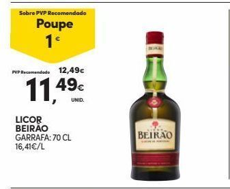 Continente Bom dia Licor beirão promoção