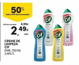 Continente Bom dia Limpadores cif promoção