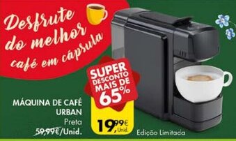 Pingo Doce Máquina de Café Urban promoção