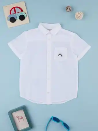 Prénatal Camisa branca de linho bebé - prénatal promoção