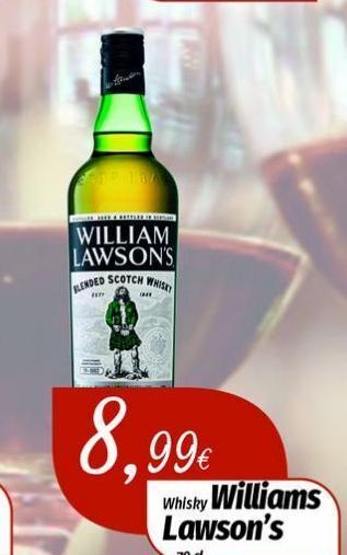 Uísque william lawson's