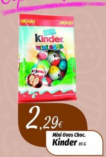 Miranda Supermercados Chocolates kinder promoção