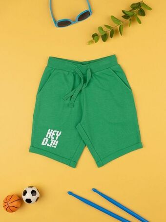 Shorts bimbo verde - prénatal