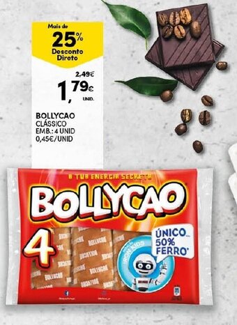 Continente Bollycao Clássico 4 Unid promoção