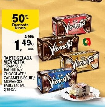 Tarte Gelada Viennetta 650ml