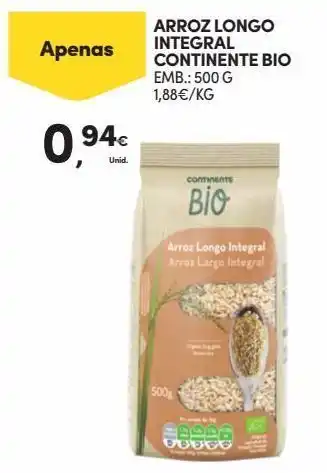 Arroz continente bio