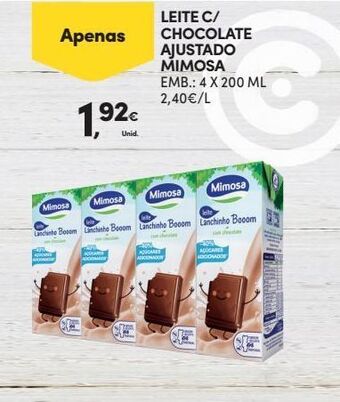 Achocolatado mimosa