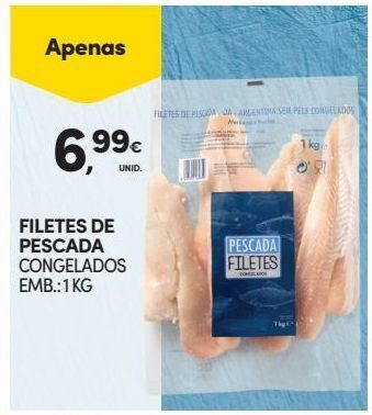 Continente Bom dia Filé de peixe promoção