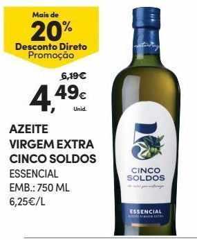 Continente Bom dia Azeite virgem promoção