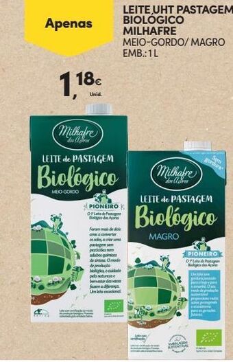 Continente Bom dia Leite milhafre promoção