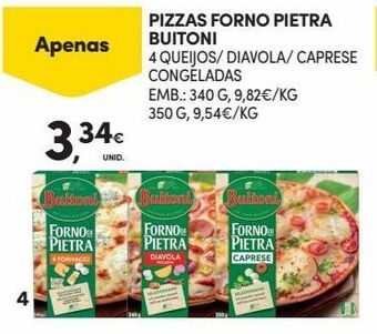 Pizza congelada buitoni