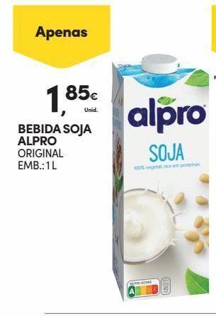 Bebida de soja alpro