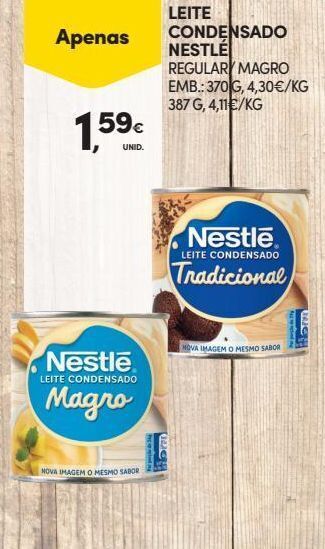 Continente Bom dia Leite condensado nestlé promoção
