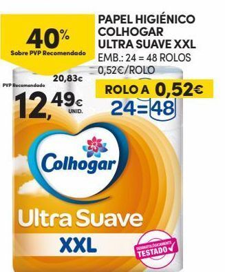 Papel higiênico colhogar