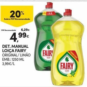 Detergente lavalouça fairy
