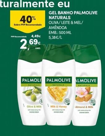 Gel de banho palmolive