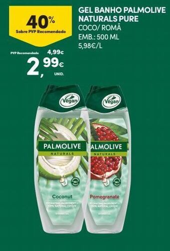 Gel de banho palmolive