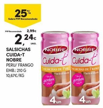 Continente Bom dia Salsicha nobre promoção