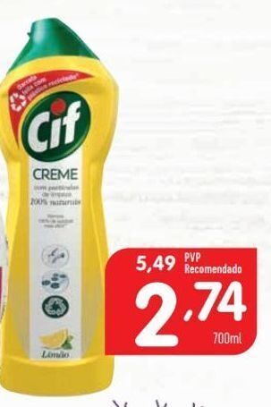 Minipreço Limpadores cif promoção