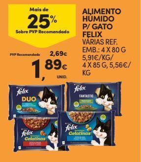Ração para gatos felix