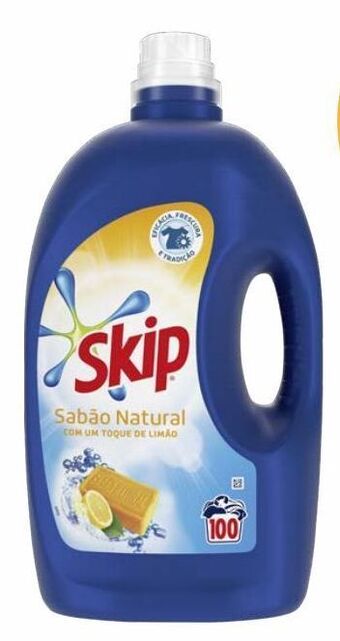 Amanhecer Detergente líquido skip promoção