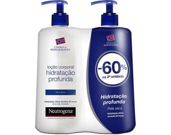 Auchan Loção corpo neutrogena promoção