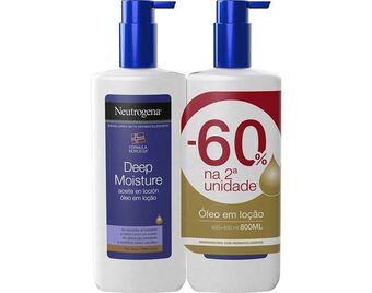 Auchan Óleo loção neutrogena promoção
