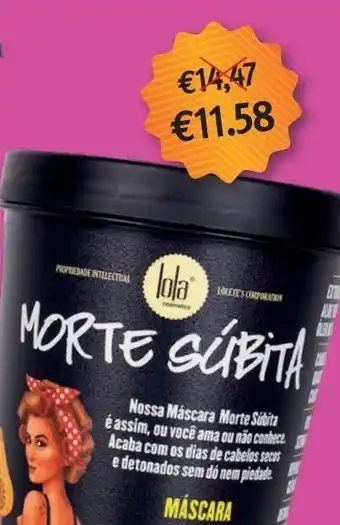 Auchan Mascara lola morte subita 450g promoção