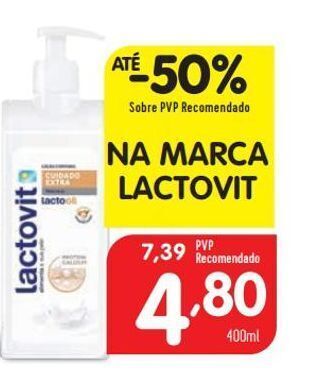 Minipreço Creme hidratante lactovit promoção