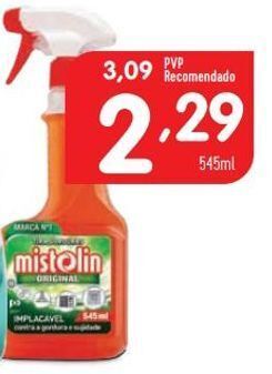 Minipreço Limpadores mistolin promoção