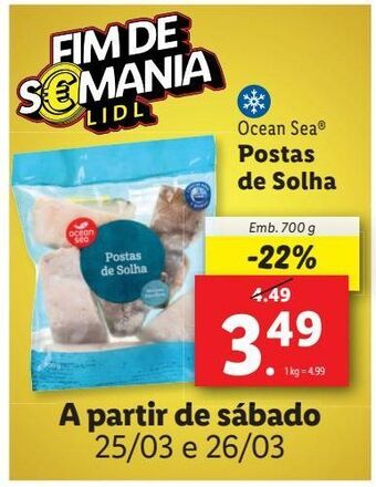 Lidl Peixe ocean sea promoção