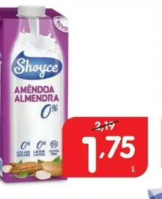 Minipreço Bebida de amêndoa shoyce promoção