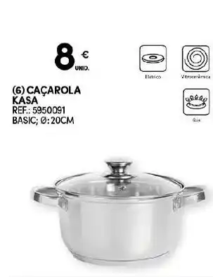 Continente Caçarola Kasa 0,20cm promoção