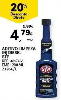 Continente Aditivo Limpeza Inj Diesel STP 200ml promoção
