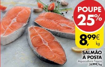 Pingo Doce Salmão Á Posta promoção