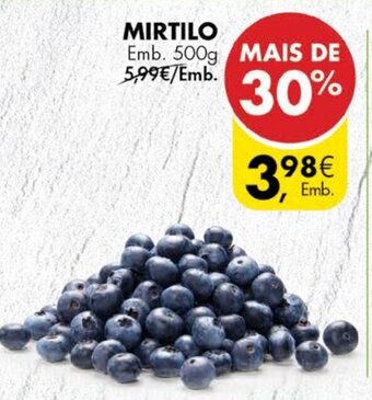 Pingo Doce Mirtilo 500g promoção