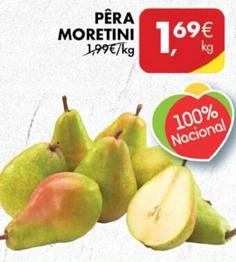 Pingo Doce Pêra Moretini promoção