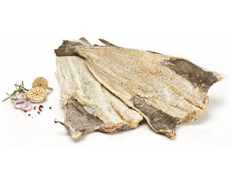 Auchan Bacalhau crescido inteiro kg promoção