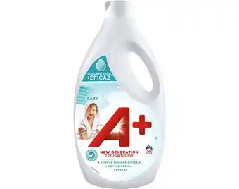 Auchan Det.máq. liquído a+ baby 56d promoção