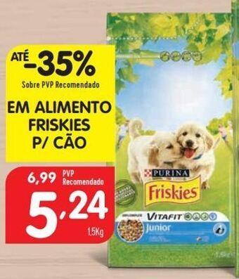 Minipreço Ração para cães friskies promoção
