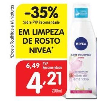 Minipreço Creme facial nivea promoção