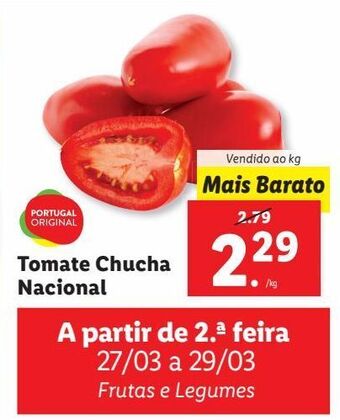 Lidl Tomate promoção