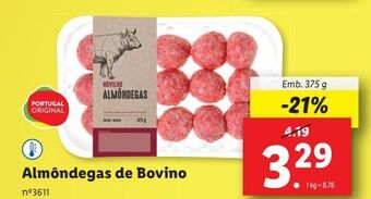 Lidl Almôndegas promoção